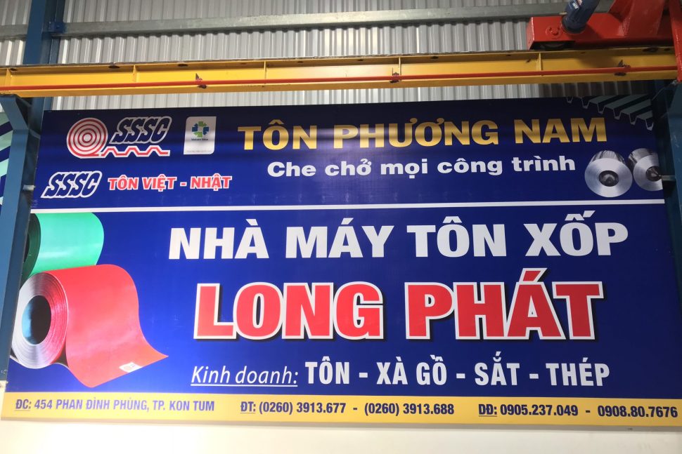 NHÀ MÁY TÔN LONG PHÁT